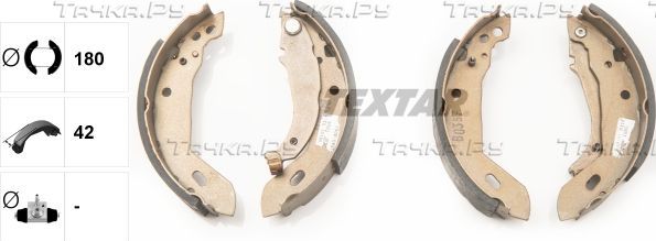 Тормозные колодки Textar задние для Peugeot 309 I 1985-1993. Артикул 91031800