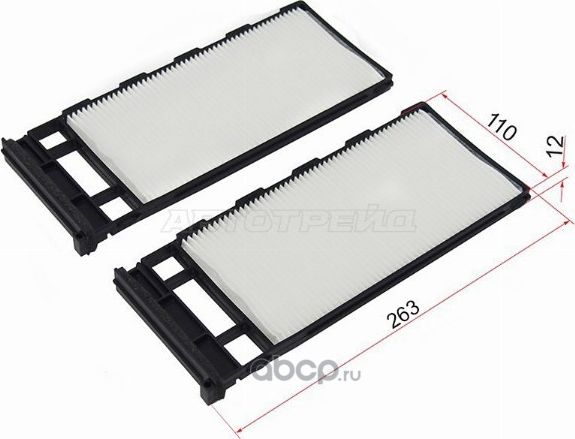 Фильтр салона NISSAN PATROL Y61 97-10 комплект (SAT). Артикул ST272747J125