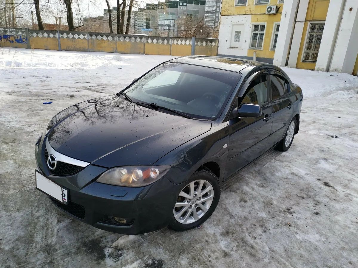 Дефлекторы Cobra Tuning для окон Mazda 3 I седан 2003-2008. Артикул M20303