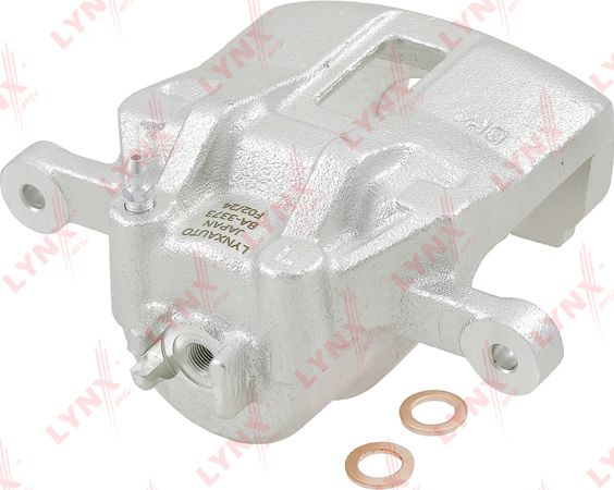 Тормозной суппорт LYNXauto передний левый для Kia Rio II 2005-2011. Артикул BA-3373