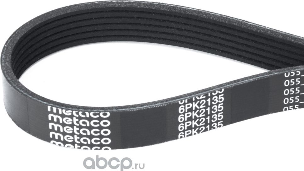 Ремень поликлиновой (Metaco). Артикул 6PK2135