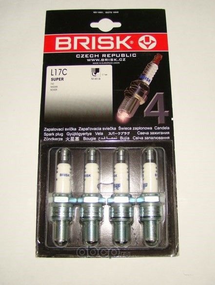Свеча зажигания (Brisk) Brisk. Артикул l17c