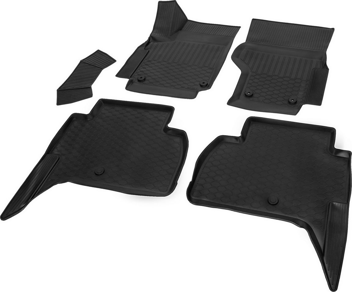 Коврики Rival для салона Volkswagen Amarok пикап (кроме прорезиненного пола) 2010-2019. Артикул 15807001