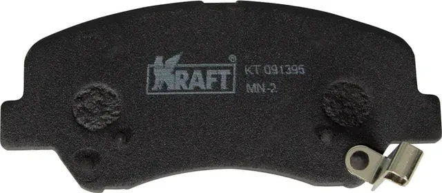 Колодки тормозные HYUNDAI/KIA SOLARIS/RIO 10- 1.4/1.6 перед. (Kraft). Артикул KT091395