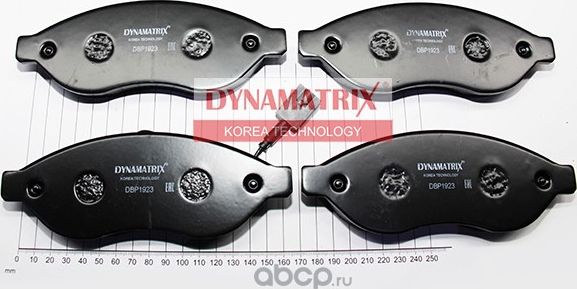 Колодки тормозные (Dynamatrix-Korea). Артикул DBP1923