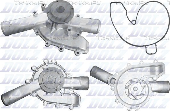 Помпа (водяной насос) Dolz для Mercedes-Benz E-Класс III (W211, S211) 2006-2009. Артикул M246
