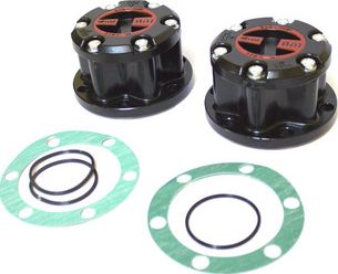 Хабы колесные redBTR механические (серия Z) (2 шт.) для УАЗ Хантер 2003-2026 Черные. Артикул 781017