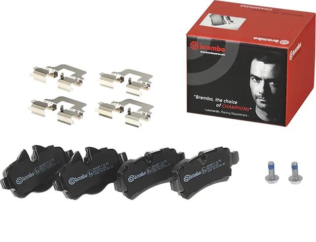 Тормозные колодки Brembo задние для MINI Hatch II (R56) 2006-2013. Артикул P 06 052