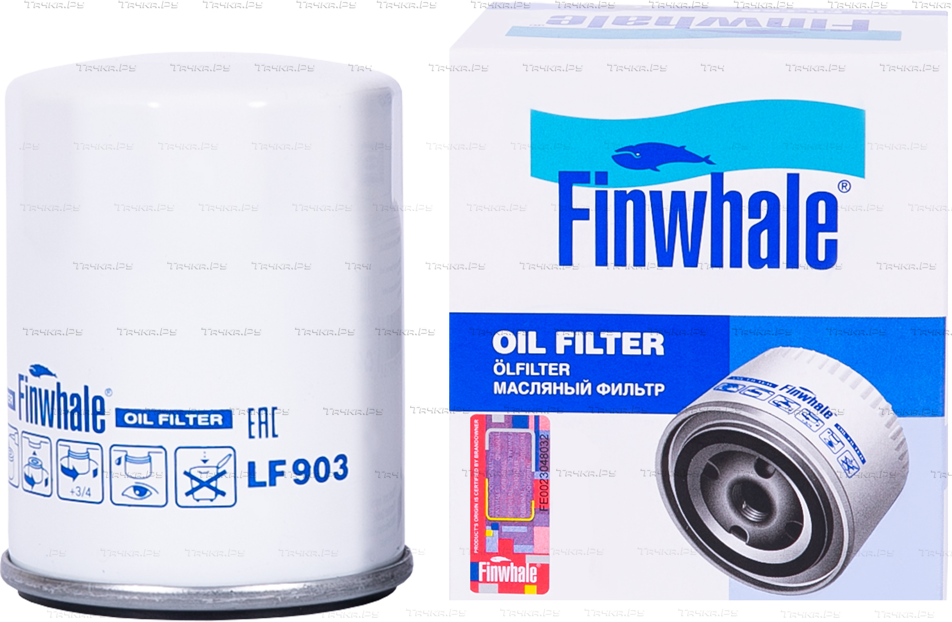 Масляный фильтр Finwhale для Mitsubishi L300 II 1986-2004. Артикул LF903