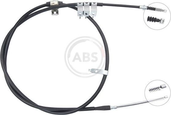 Трос ручника (тросик ручного тормоза) ABS для Mazda B-series IV 1996-1999. Артикул K19812