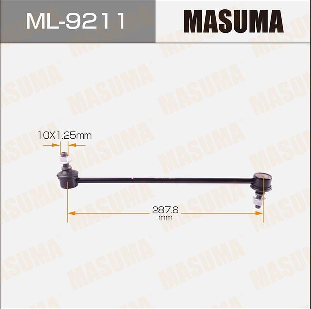 Стойка (тяга) стабилизатора Masuma передняя правая/левая для Mazda CX-5 I 2012-2017. Артикул ML-9211