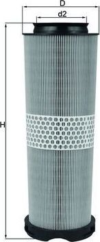 Воздушный фильтр Mahle. Артикул LX 1020/1