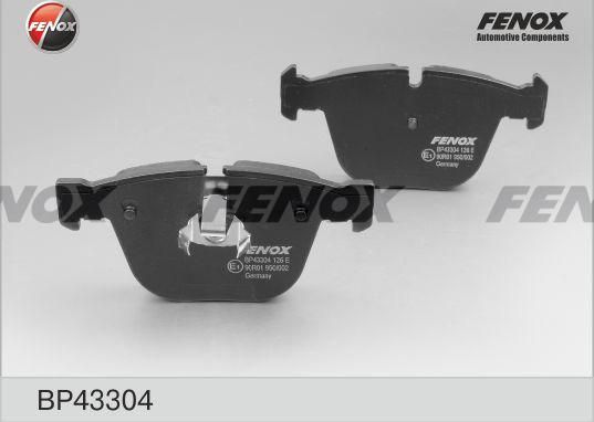 Тормозные колодки Fenox. Артикул BP43304