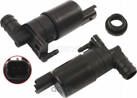 Мотор омывателя лобового стекла RENAULT LOGAN 14- (SAT). Артикул ST286203634R