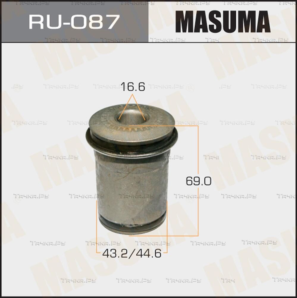 Сайлентблок переднего рычага подвески Masuma. Артикул RU-087