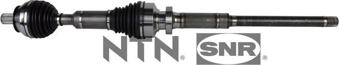 Полуось (привод в сборе, приводной вал) NTN / SNR. Артикул DK65.011