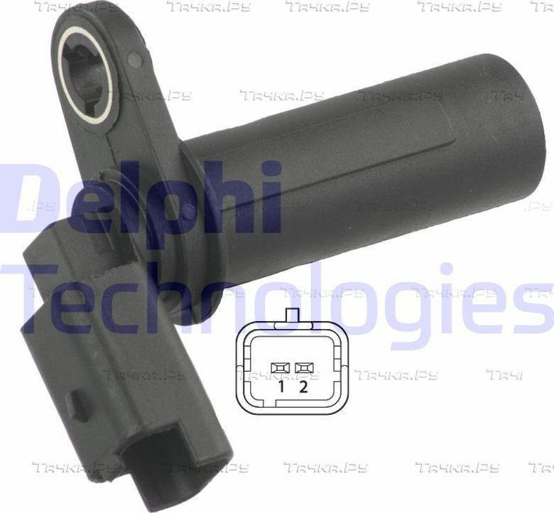 Датчик положения коленвала Delphi для Nissan Micra K12 2005-2008. Артикул SS11050
