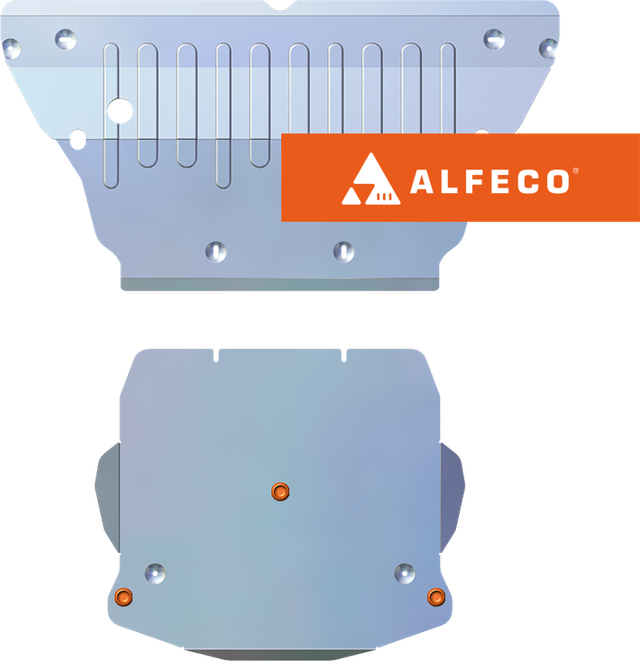Защита алюминиевая Alfeco для КПП Audi A5 (F5) 2016-2026. Артикул ALF.30.42al