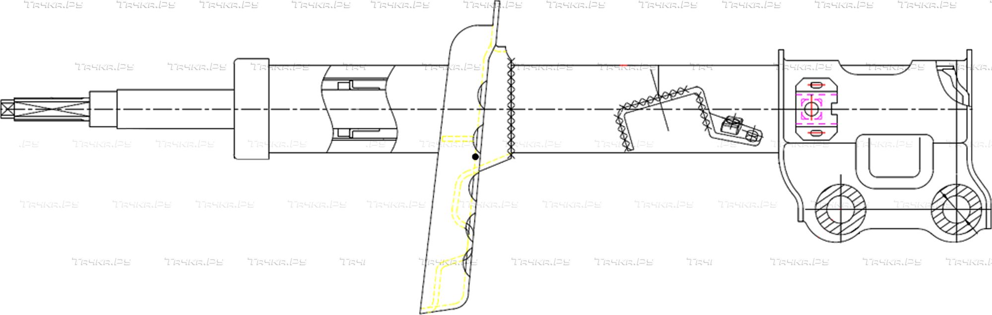 Амортизатор CTR. Артикул GY1461G