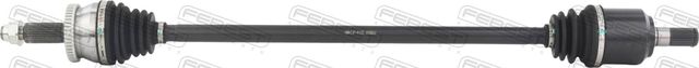 Полуось (привод в сборе, приводной вал) Febest передняя правая для Hyundai Sonata VII (LF) 2014-2019. Артикул 2214-JF24RH