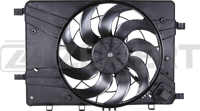 Вентилятор радиатора двигателя Zekkert для Chevrolet Orlando I 2011-2015. Артикул MK-7083