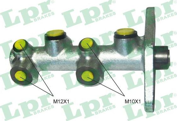 Тормозной цилиндр главный LPR (Серый чугун) для Ford Fiesta II 1989-1991. Артикул 1258