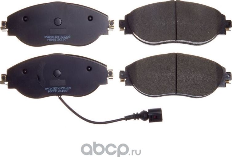 Колодки торм.пер. (Avantech). Артикул AV1209