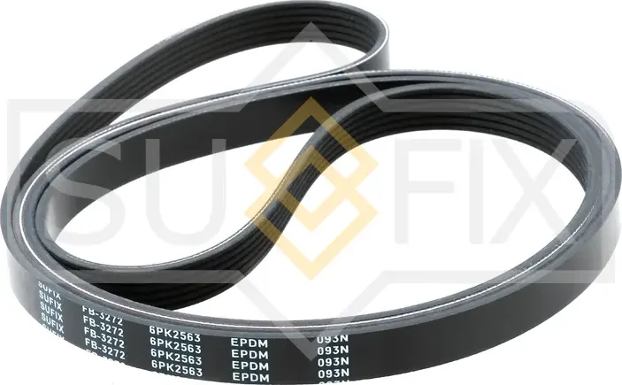 Ремень поликлиновый 6PK2563 (Sufix). Артикул FB-3272