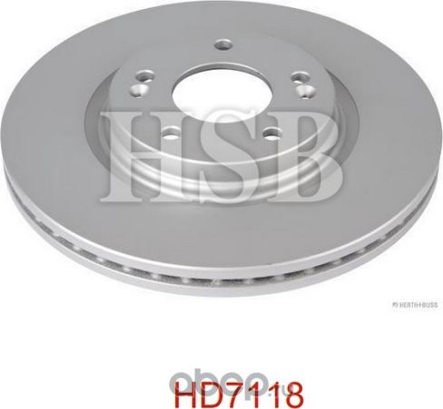 Диск тормозной пер. (HSB) HSB. Артикул HD7118