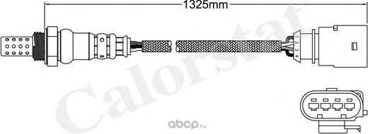 Лямбда-зонд (Vernet). Артикул LS140014