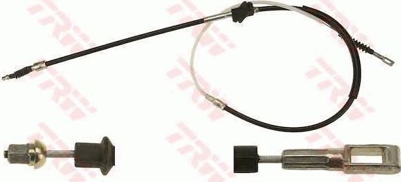 Трос ручника (тросик ручного тормоза) TRW задний правый/левый для Audi 100 IV (C4) 1993-1994. Артикул GCH1658