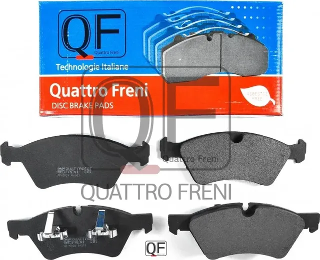 Колодки тормозные дисковые передние к-т (Quattro Freni). Артикул QF502400