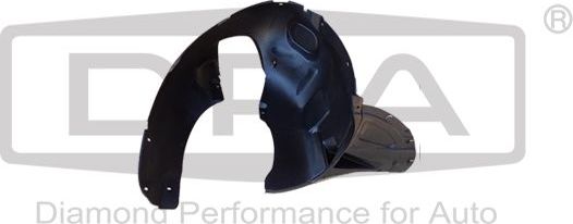 Подкрылок DPA передний правый для Skoda Fabia II 2006-2014. Артикул 88091691702