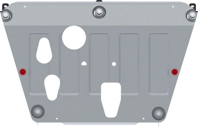 Защита Шериф (1,5 мм) для картера и КПП Hyundai Creta I 2016-2021. Артикул 10.SL 9006