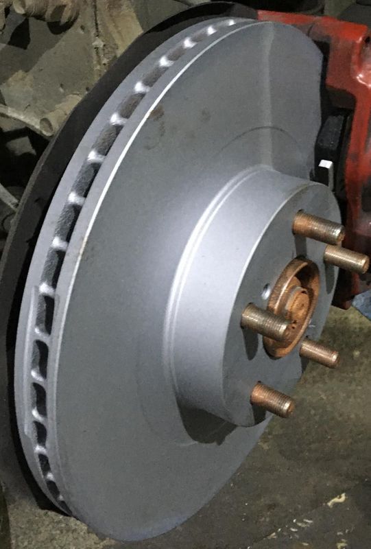 Тормозной диск ATE передний для Subaru Outback II 2000-2003. Артикул 24.0124-0196.1