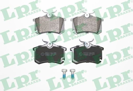 Тормозные колодки LPR. Артикул 05P1508