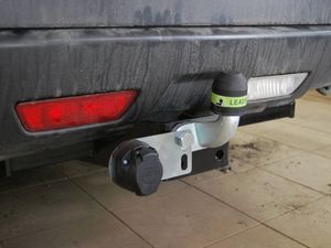 Фаркоп Лидер-Плюс для Nissan X-Trail T31 2007-2014. Фланцевое крепление. Артикул N103-F