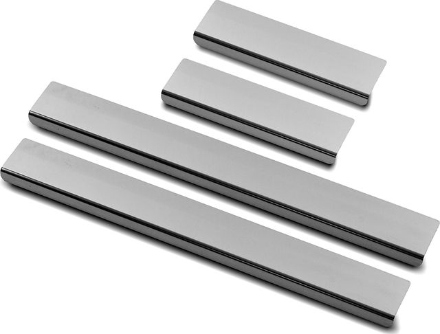 Накладки RusStal на пороги (лист нерж. зеркальный) для Mazda 6 III 2013-2026. Артикул MZD613-01