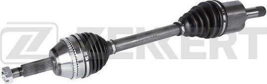Полуось (привод в сборе, приводной вал) Zekkert. Артикул AW-5621