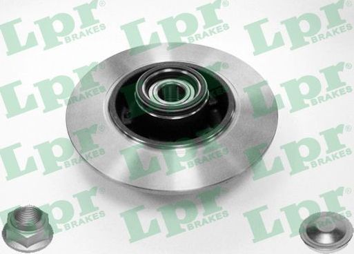 Тормозной диск LPR LPR HUB BRAKE DISC LINE задний для Renault Megane IV 2010-2019. Артикул R1055PCA