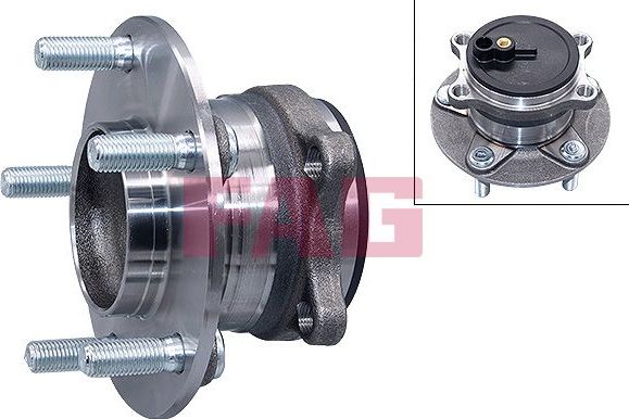 Ступица колеса с интегрированным подшипником Fag. Артикул 713 6158 40