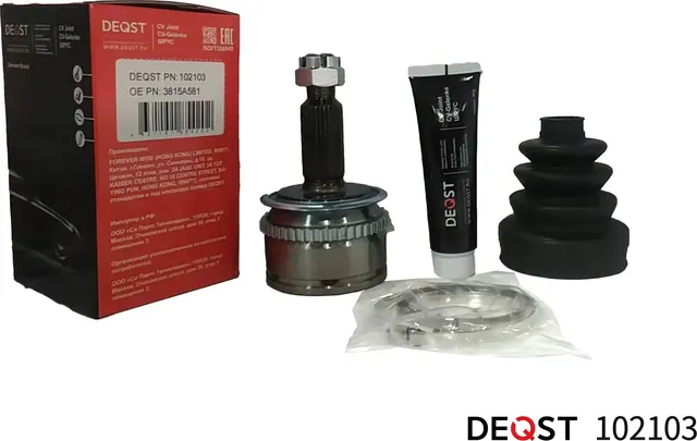 ШРУС MITSUBISHI L200 IV 2.5DI-D-3.5 05-наружний +ABS (Deqst). Артикул 102103