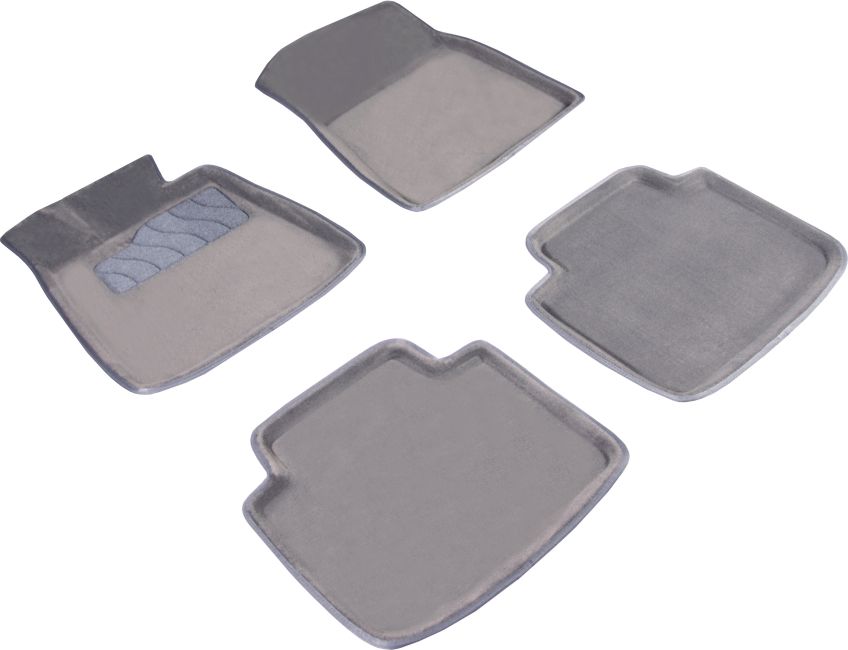 Коврики Seintex 3D ворсовые для салона Lexus GS III 300 2005-2012 Серые. Артикул 81966