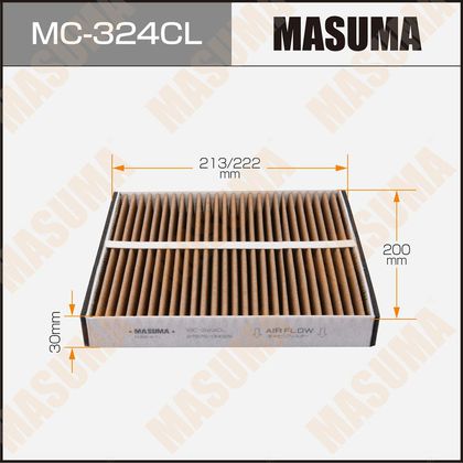 Салонный фильтр Masuma для Mitsubishi Outlander III 2012-2024. Артикул MC-324CL
