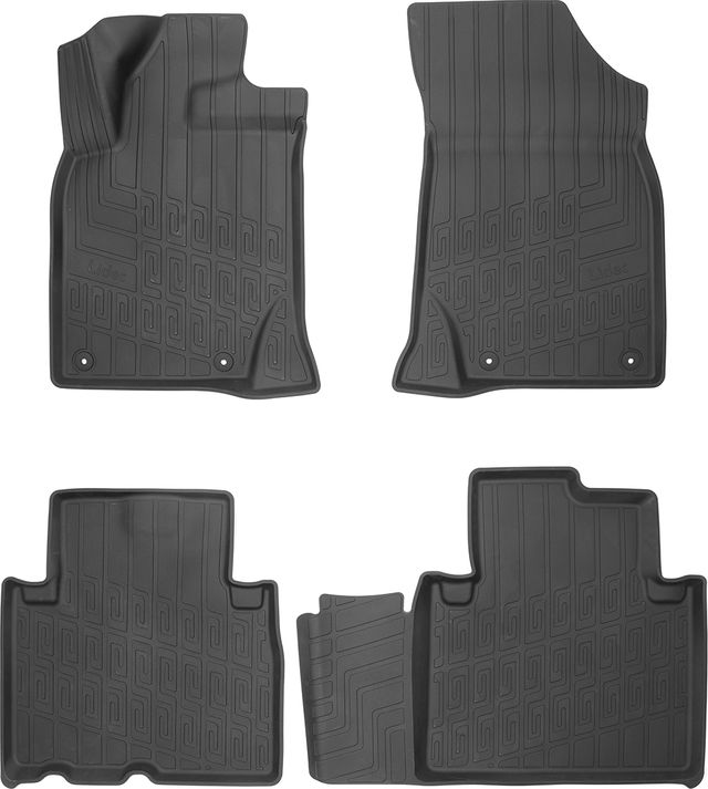 Коврики литьевые 3D Норпласт для салона Geely Atlas 2018-2022. Артикул NP11-LdC-24-020