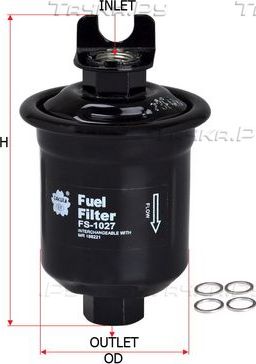 Топливный фильтр Sakura. Артикул FS-1027