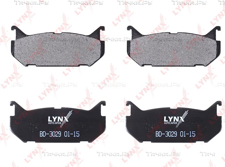 Тормозные колодки LYNXauto задние для Mazda 626 IV (GE) 1991-1997. Артикул BD-3029