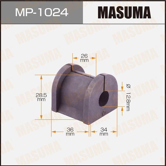 Втулки стабилизатора Masuma. Артикул MP-1024