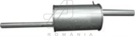 Глушитель (средняя часть) ASAM для Renault Logan I 2007-2015. Артикул 01345