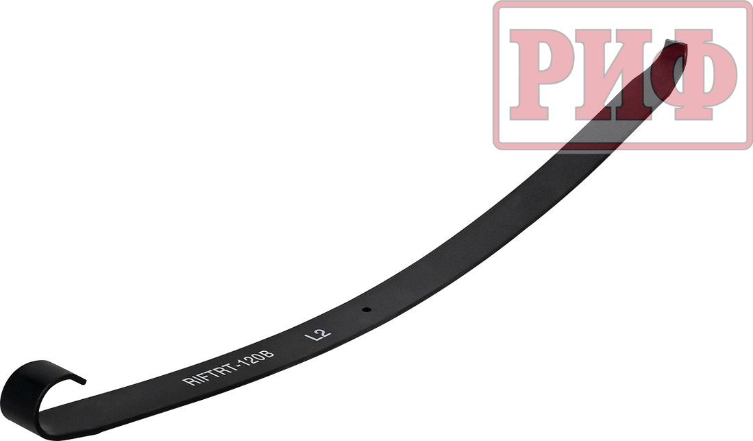 Лист 2 рессоры RIFTRT-120B РИФ 7х70х1199 мм для Mitsubishi L200 IV 2005-2015. Артикул RIFTRT-120B-L2